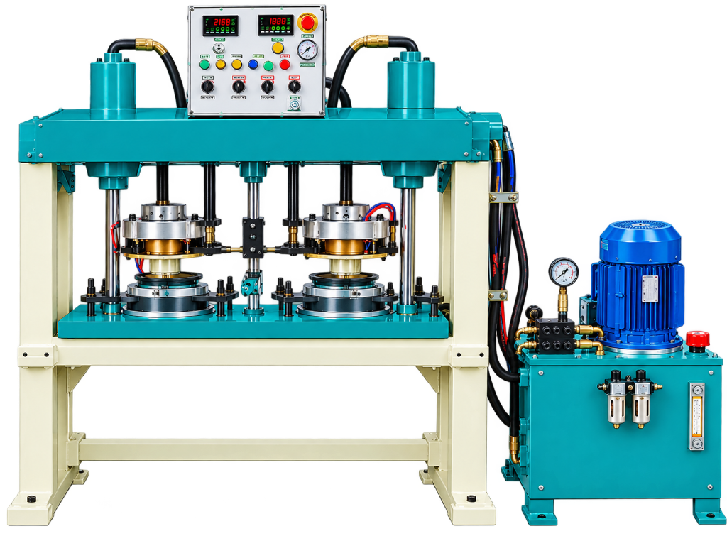 Hydraulic 2 in 1 Double Die Paper Plate Machine